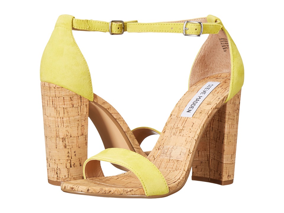 Steve Madden Carson-C (Yellow Suede) Women