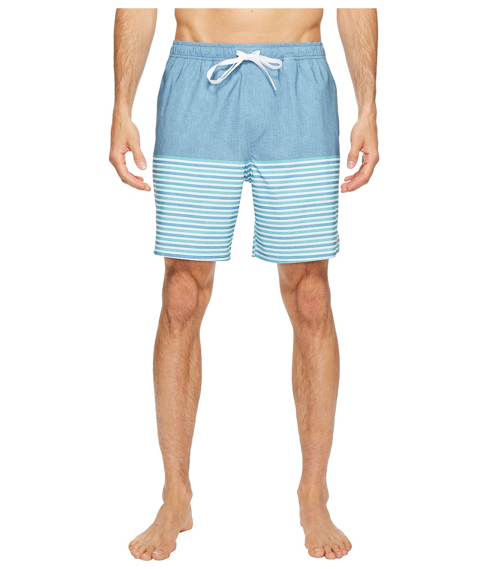 Quiksilver Waterman Breezy Stripe Volley Shorts (Provencial) Men