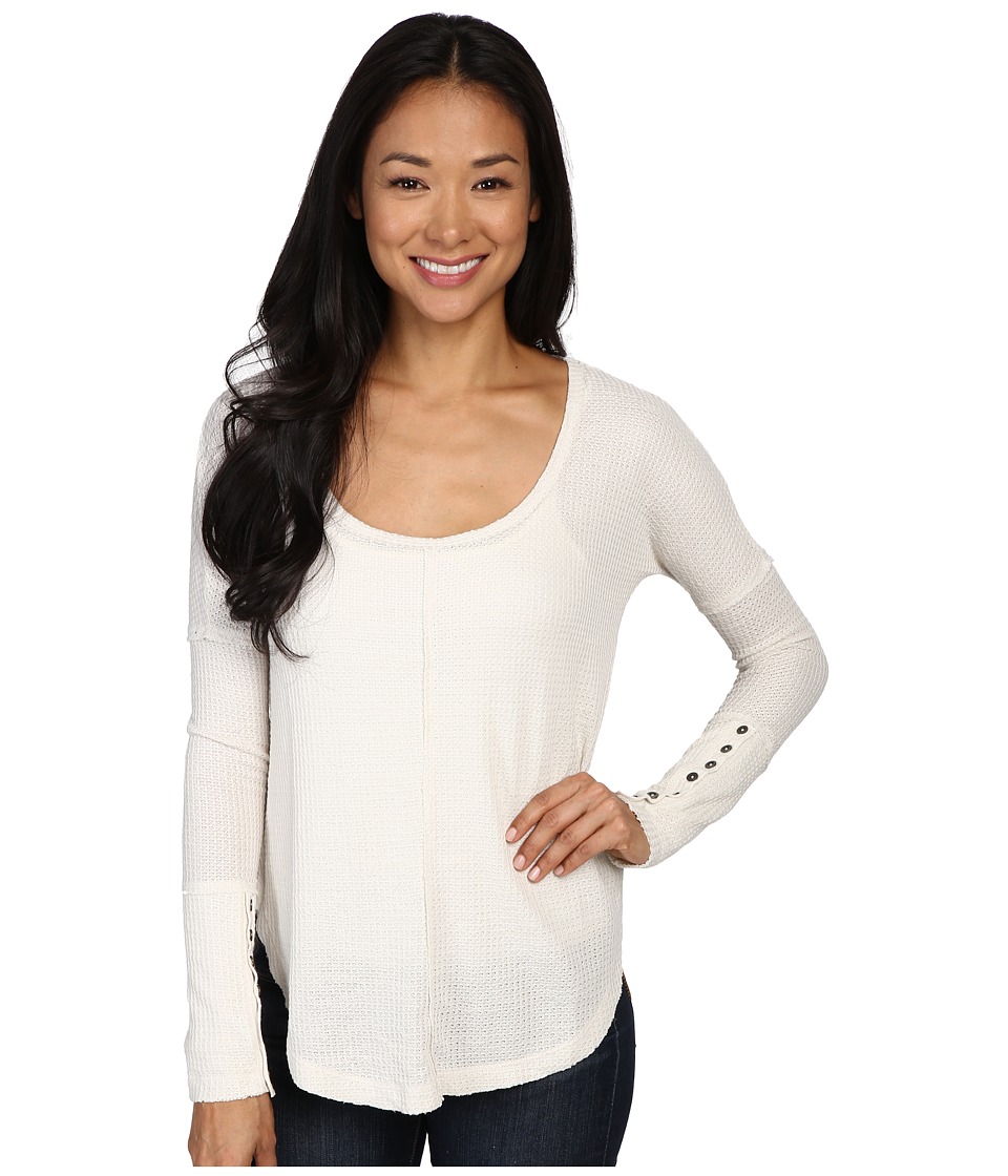 Lucky Brand Thermal Tee (Birch) Women