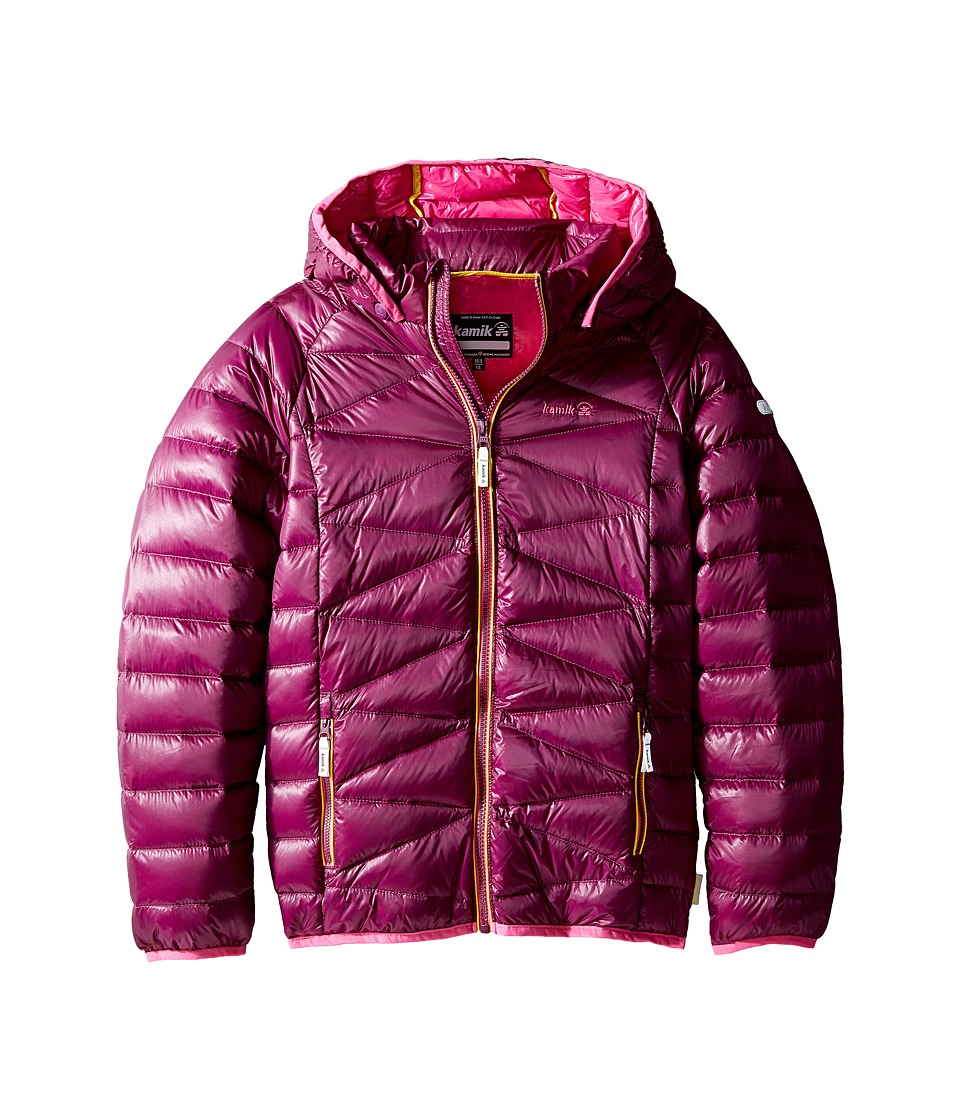 Kamik Kids Adele Jacket (Little Kids/Big Kids) (Dark Purple) Girl