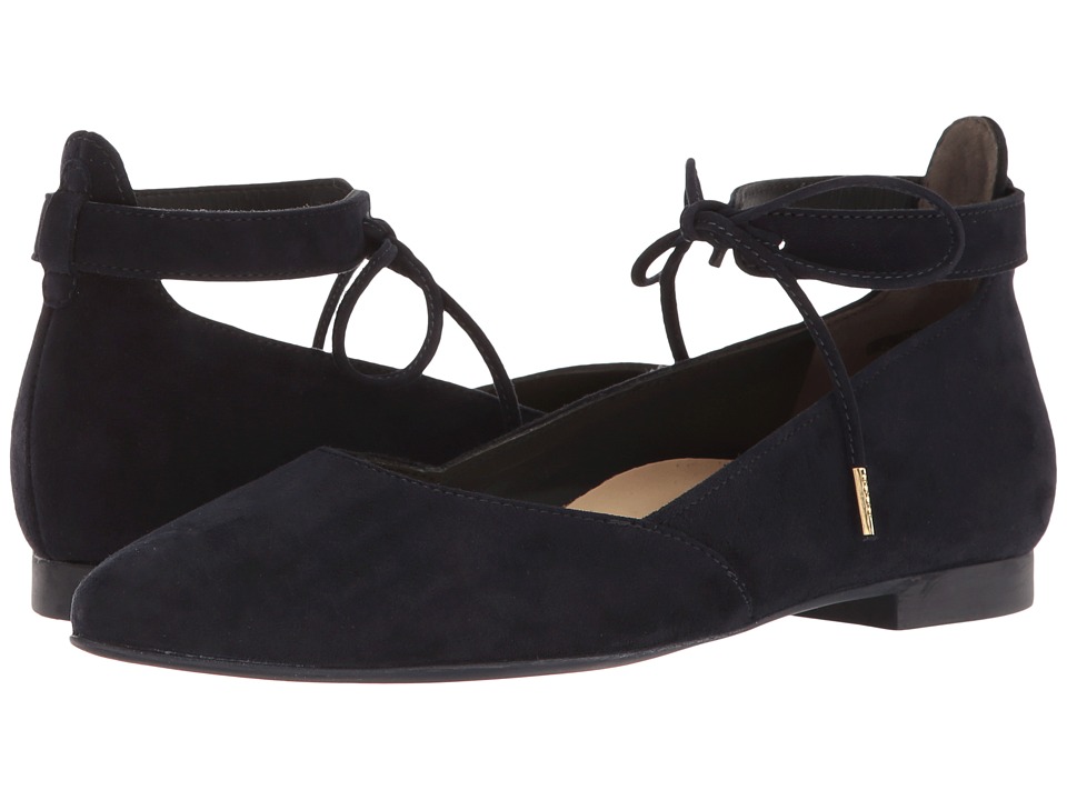 Paul Green Leanna Flat (Blue Suede) Women