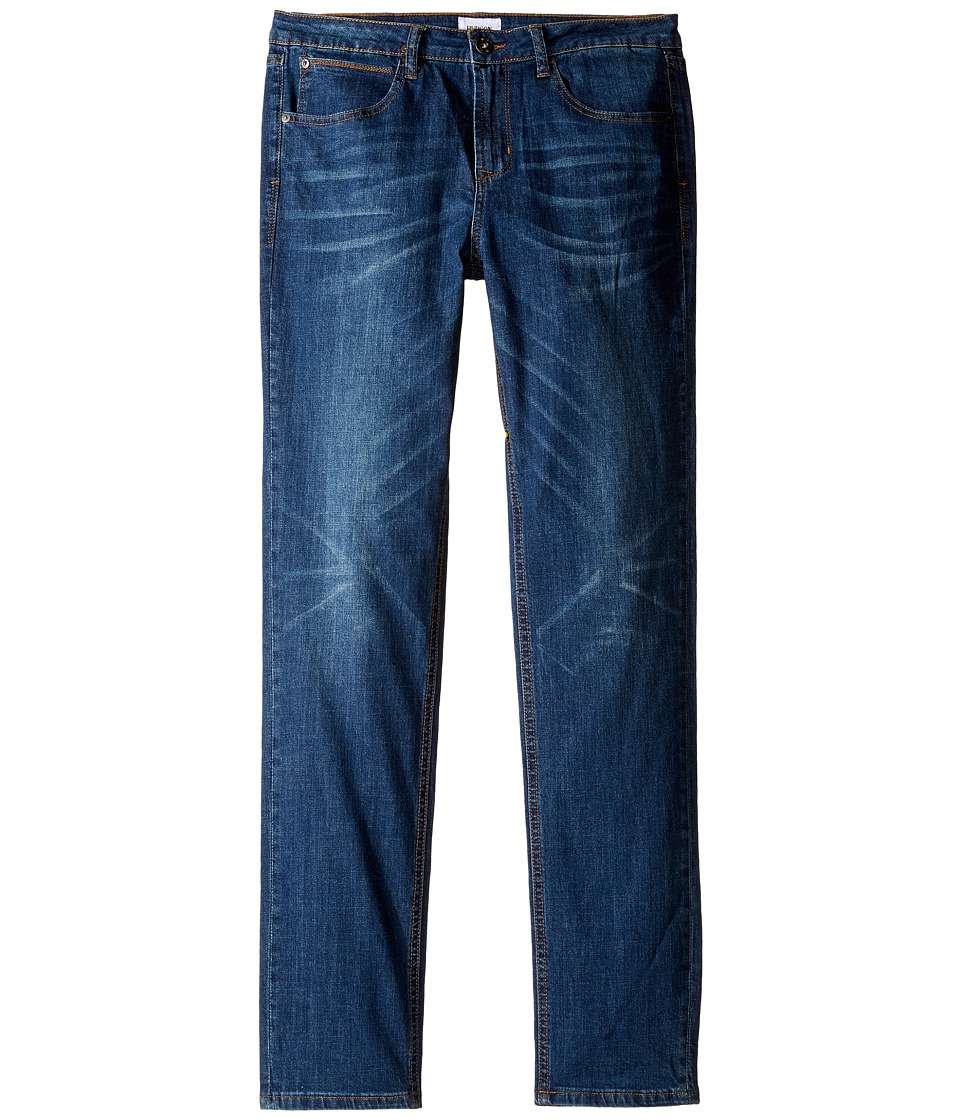Hudson Kids Jagger Slim Straight Five-Pocket Jeans in Gritty Grass (Big Kids) (Gritty Grass) Boy