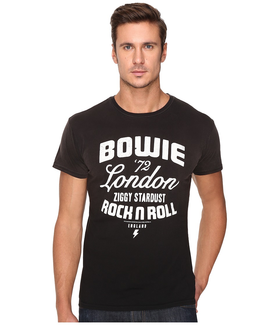 The Original Retro Brand Potassium Wash Bowie Tour Tee (Potassium Black) Men