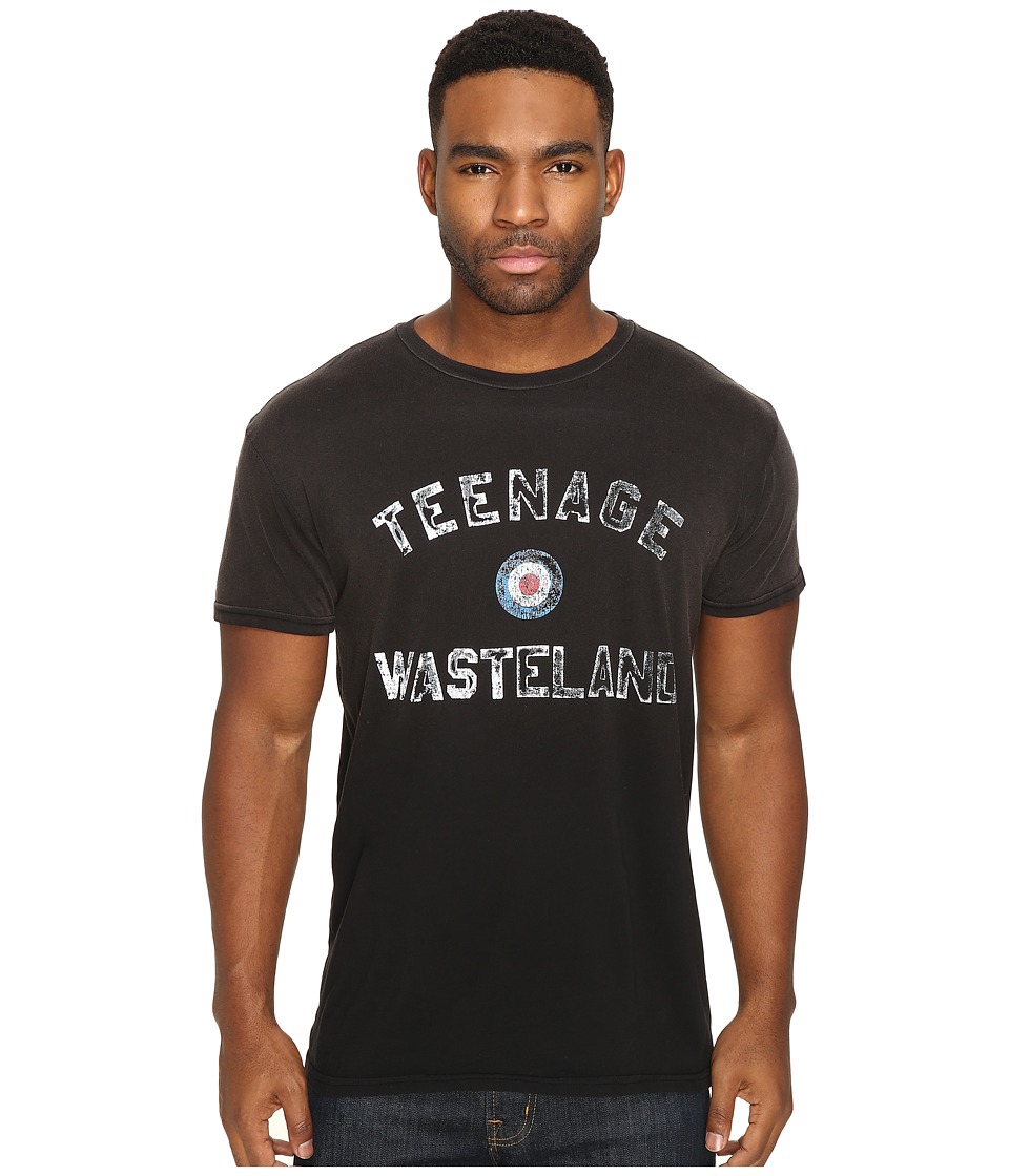 The Original Retro Brand Potassium Wash Teenage Wasteland Tee (Potassium Black) Men
