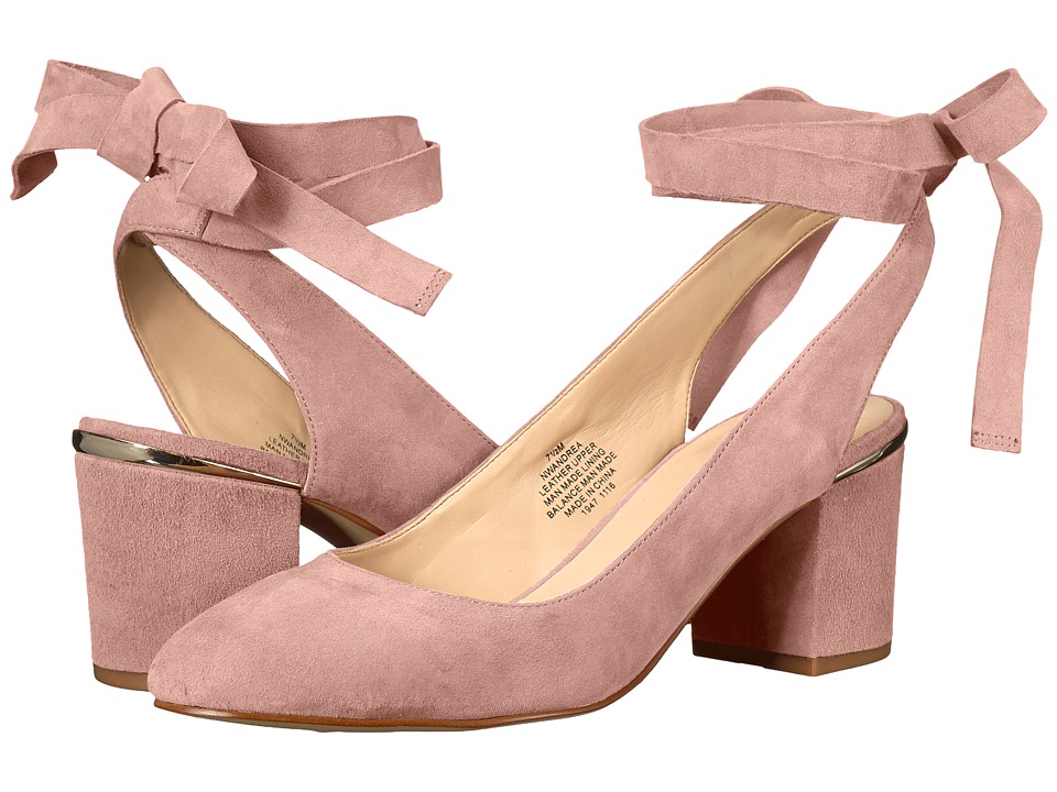 Nine West Andrea (Light Pink Suede) Women