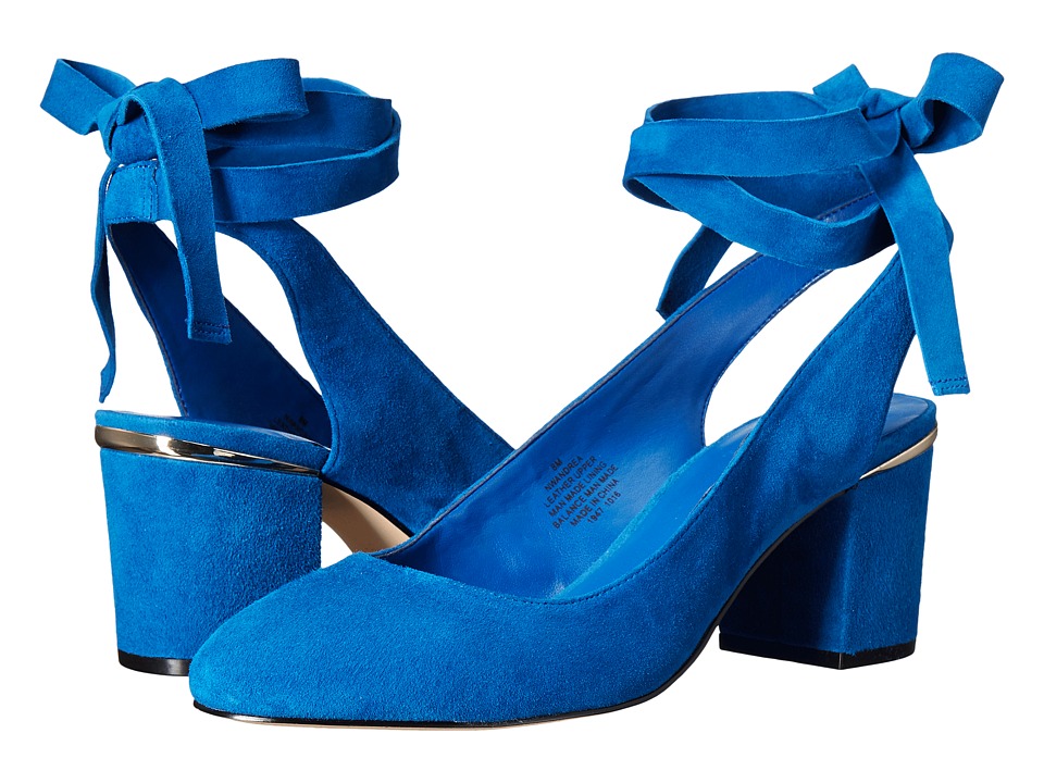 Nine West Andrea (Blue Suede) Women