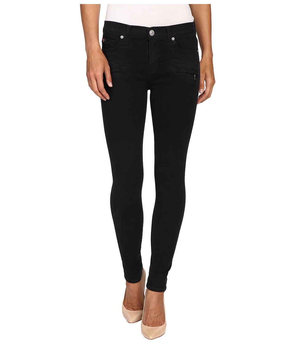 Hudson Roe Mid-Rise Ankle Super Skinny in Assailant (Assailant) Women