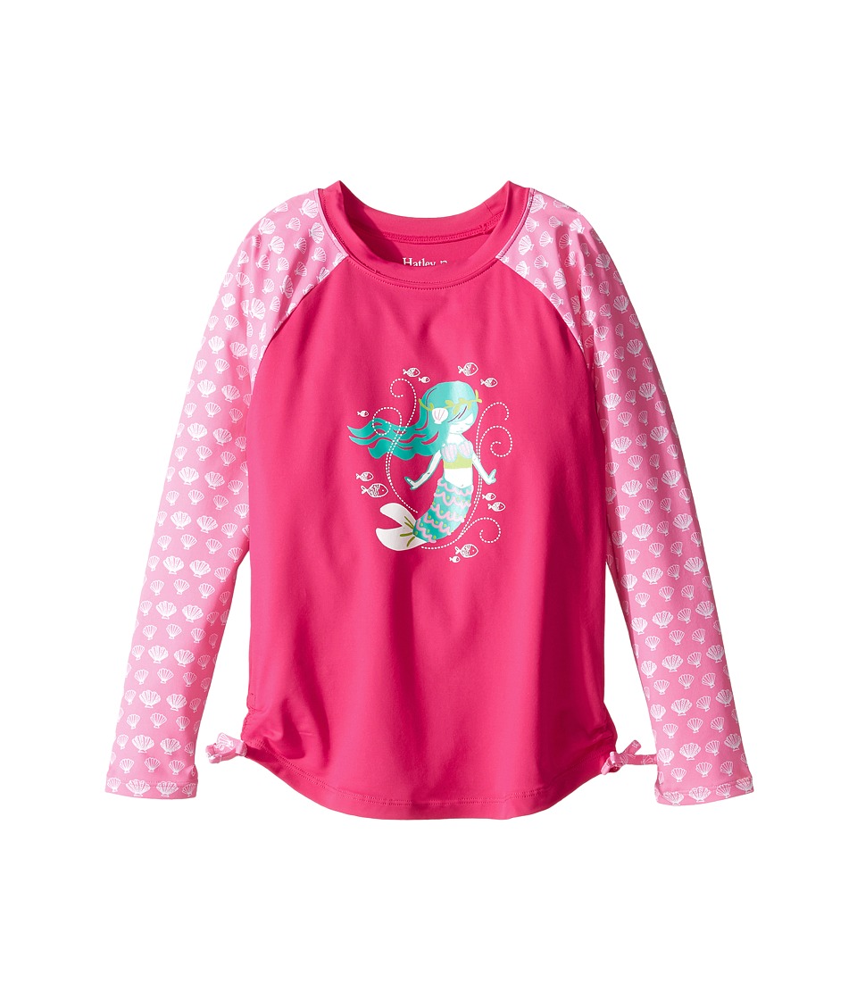 Hatley Kids Sweet Mermaid Rashguard (Toddler/Little Kids/Big Kids) (Pink) Girl