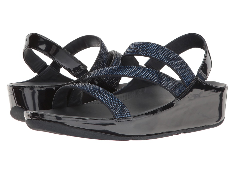 FitFlop Crystall Z-Strap Sandal (Supernavy) Women