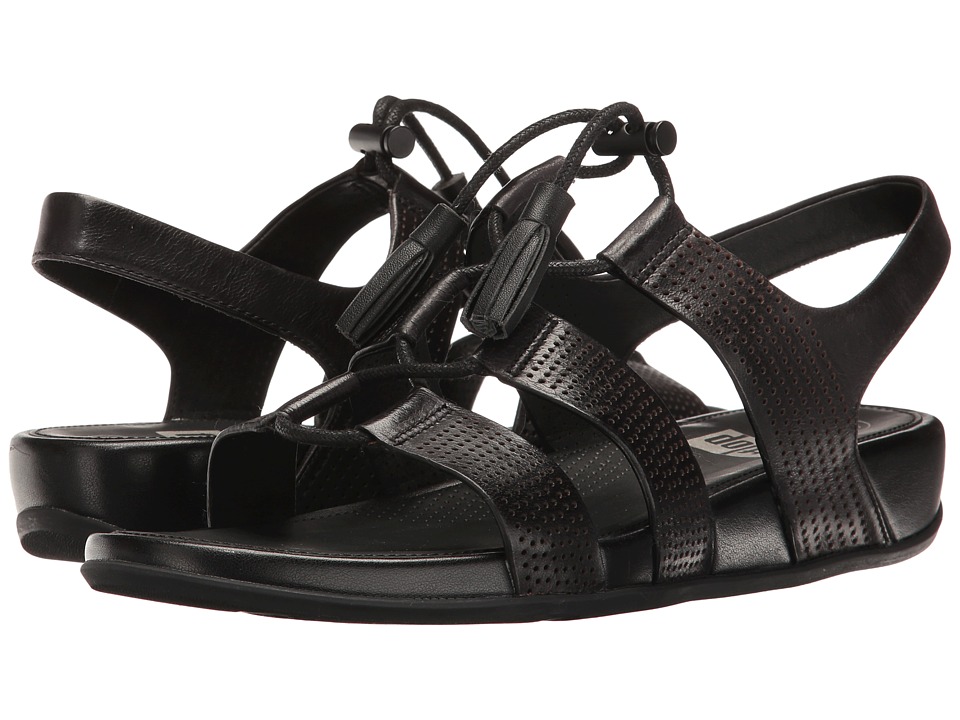 FitFlop Gladdie Lace-Up (All Black) Women