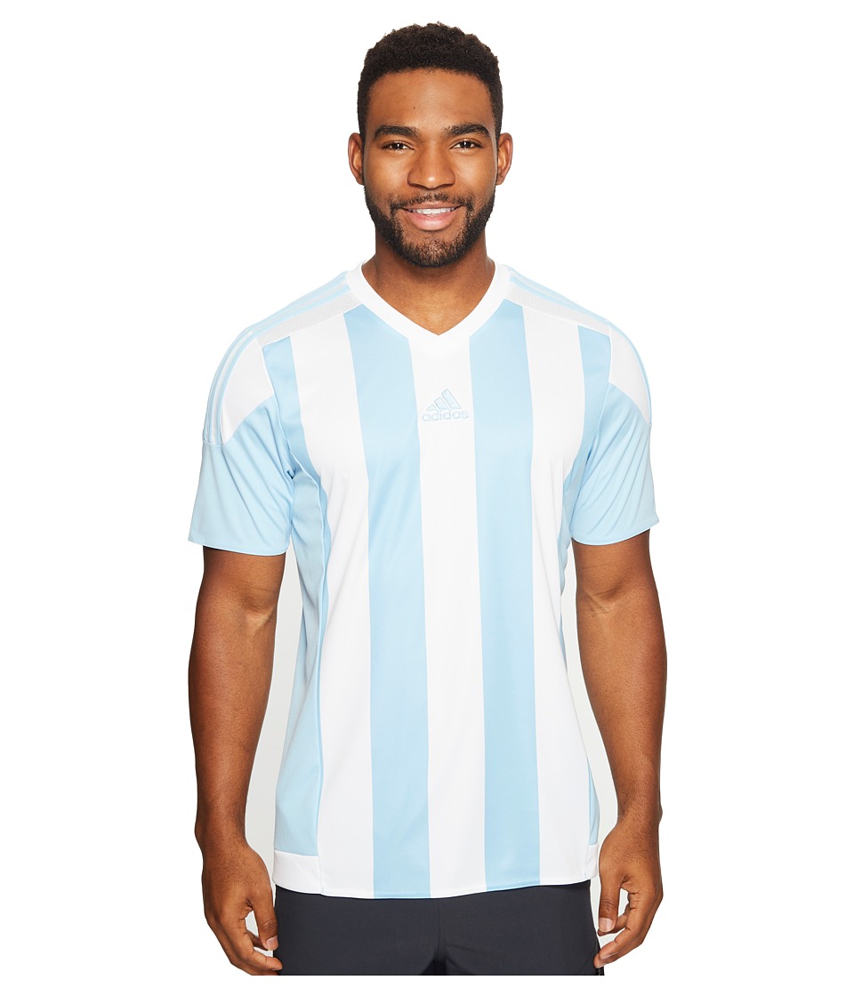 adidas Striped 15 Jersey (Clear Blue/White) Men