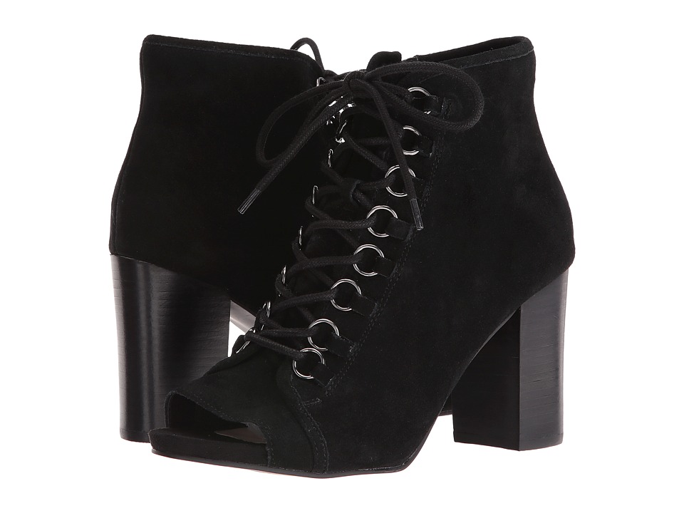 Steve Madden Reply (Black Suede) Women
