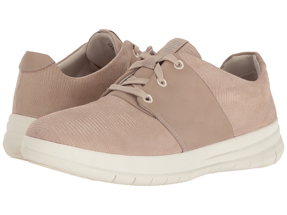FitFlop Sporty-Pop X Lizard Print Sneaker (Nude Pink) Women
