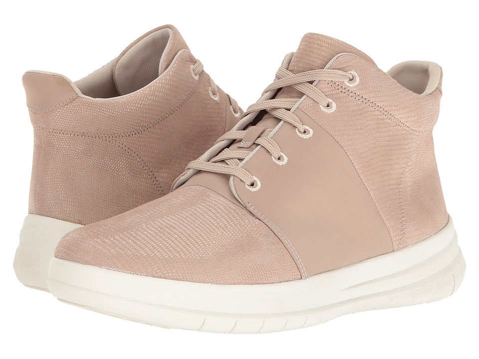 FitFlop Sporty-Pop X Lizard Print High-Top (Nude Pink) Women