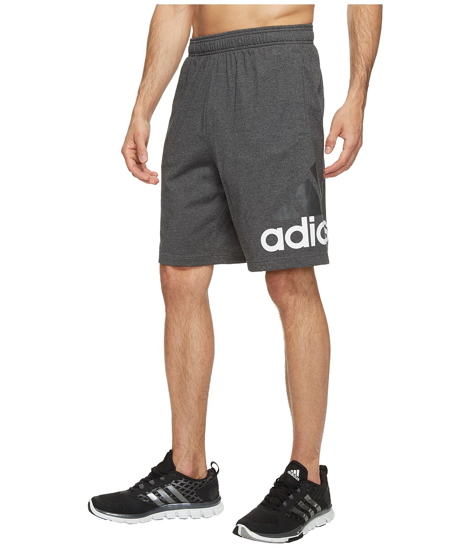 adidas Jersey Shorts (Dark Grey Heather) Men