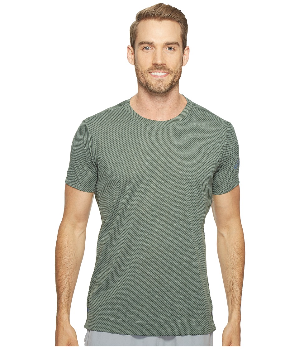 adidas Freelift Tee Climachill Speed Series Stripes (Chill Trace Green/UI DD) Men