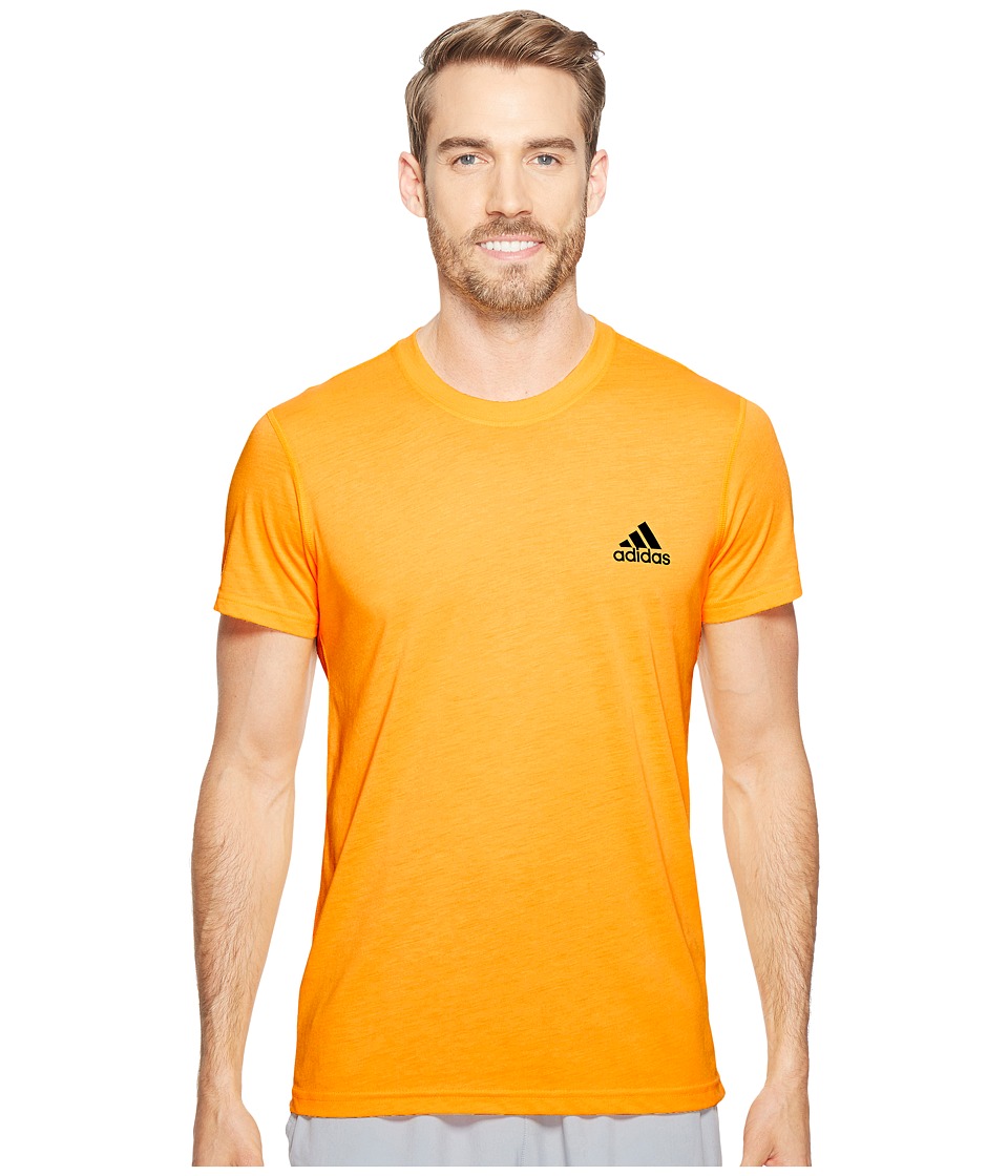 adidas Ultimate Crew Short Sleeve Tee (Solar Gold) Men