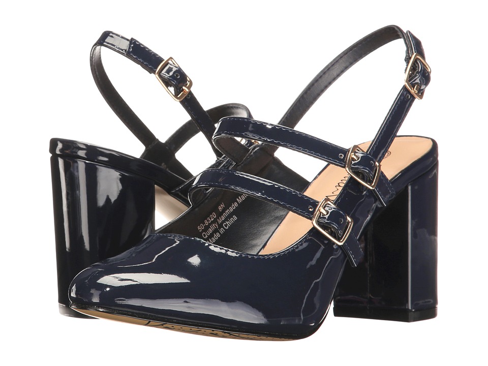 Bella-Vita Nessa II (Navy Patent) High Heels