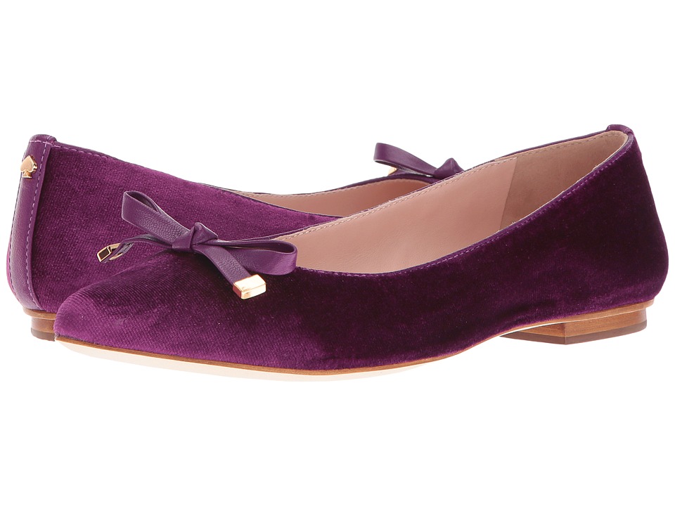 Kate Spade New York Emma Too (Prune Velvet/Prune Nappa) Women