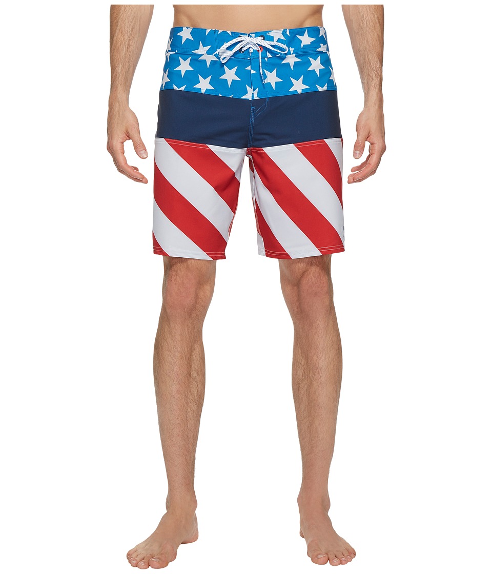 Billabong Tribong X Boardshorts (Red/Blue) Men