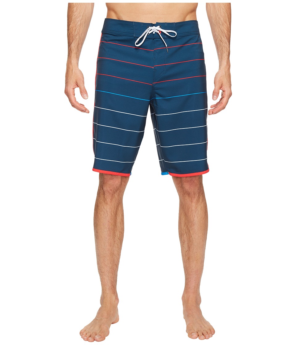 Billabong 73 X Stripe Boardshorts (Indigo) Men