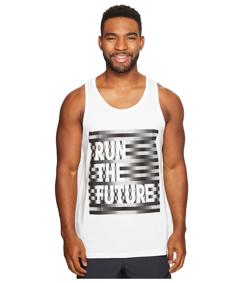 adidas Run The Future Tank Top (White/Reflective Silver/Black) Men