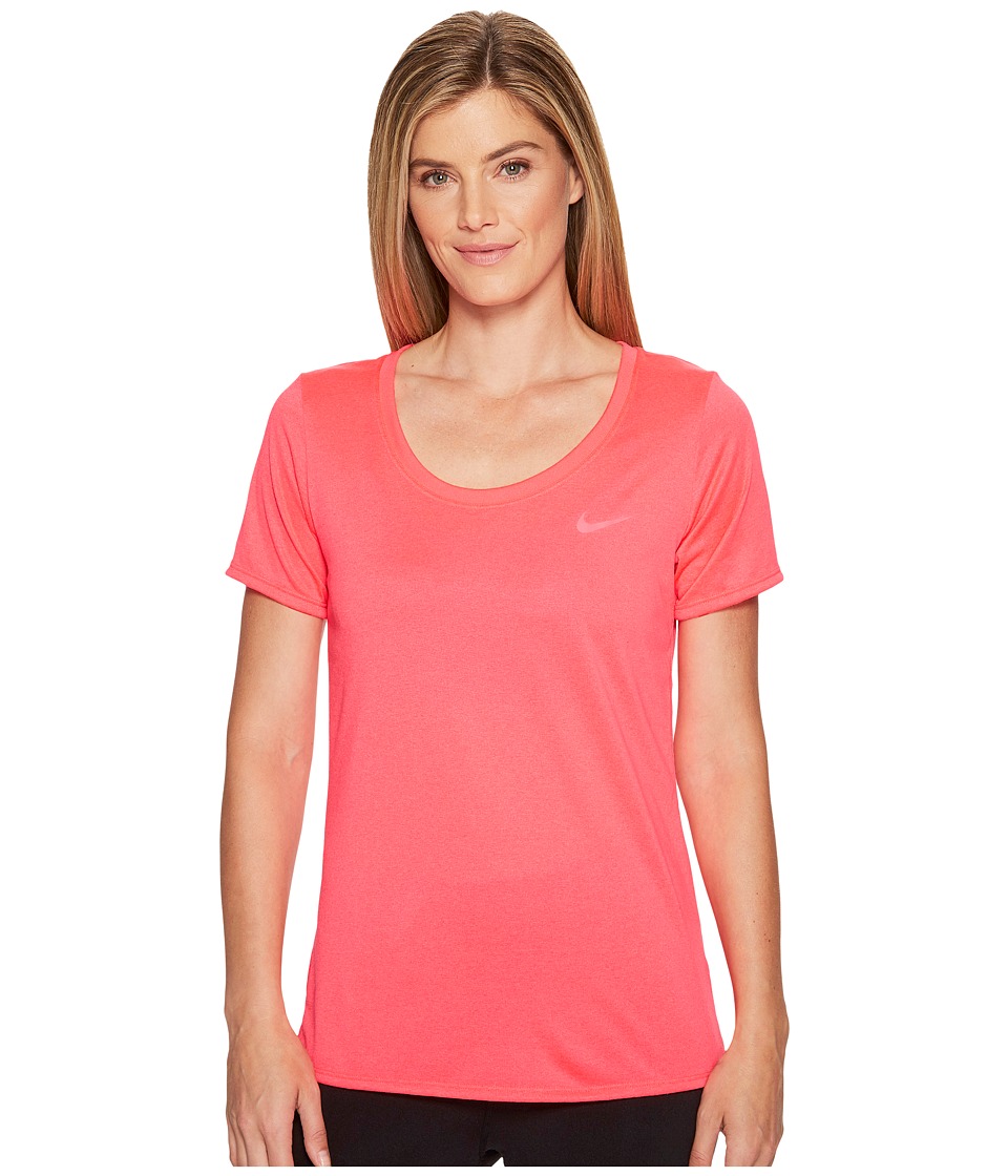 Nike Dry Training T-Shirt (Racer Pink/Racer Pink) Women
