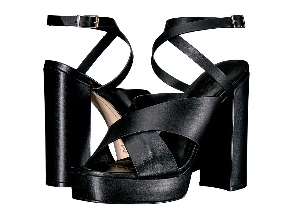 M4D3 Pricilla (Black Baby Calf) High Heels