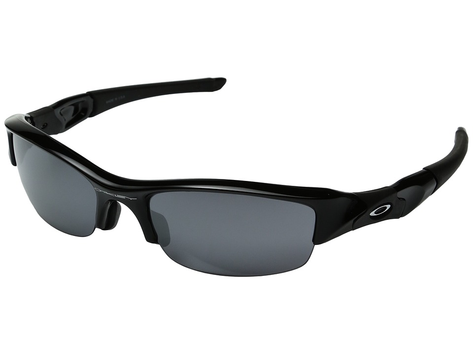Oakley - (A) Halflink (Matte Black W/ Grey) Sport Sunglasses
