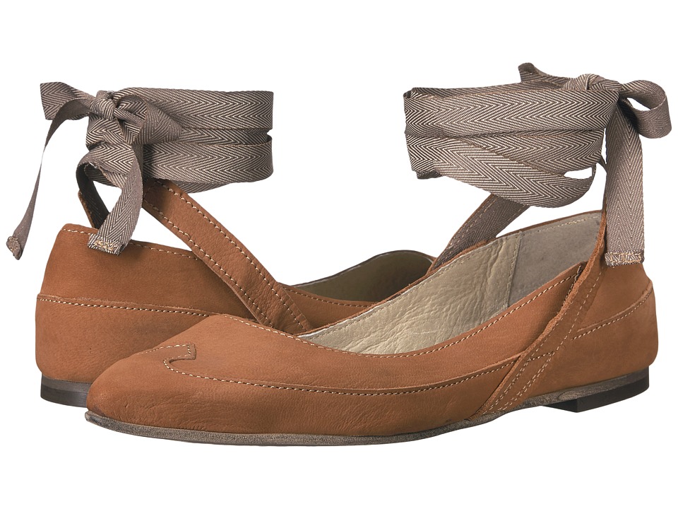 Free People Pressley Wrap Flat (Taupe) Women