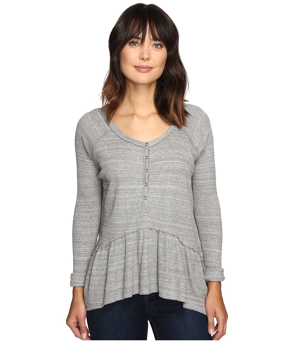 Free People Coastline Tee (Grey) Women