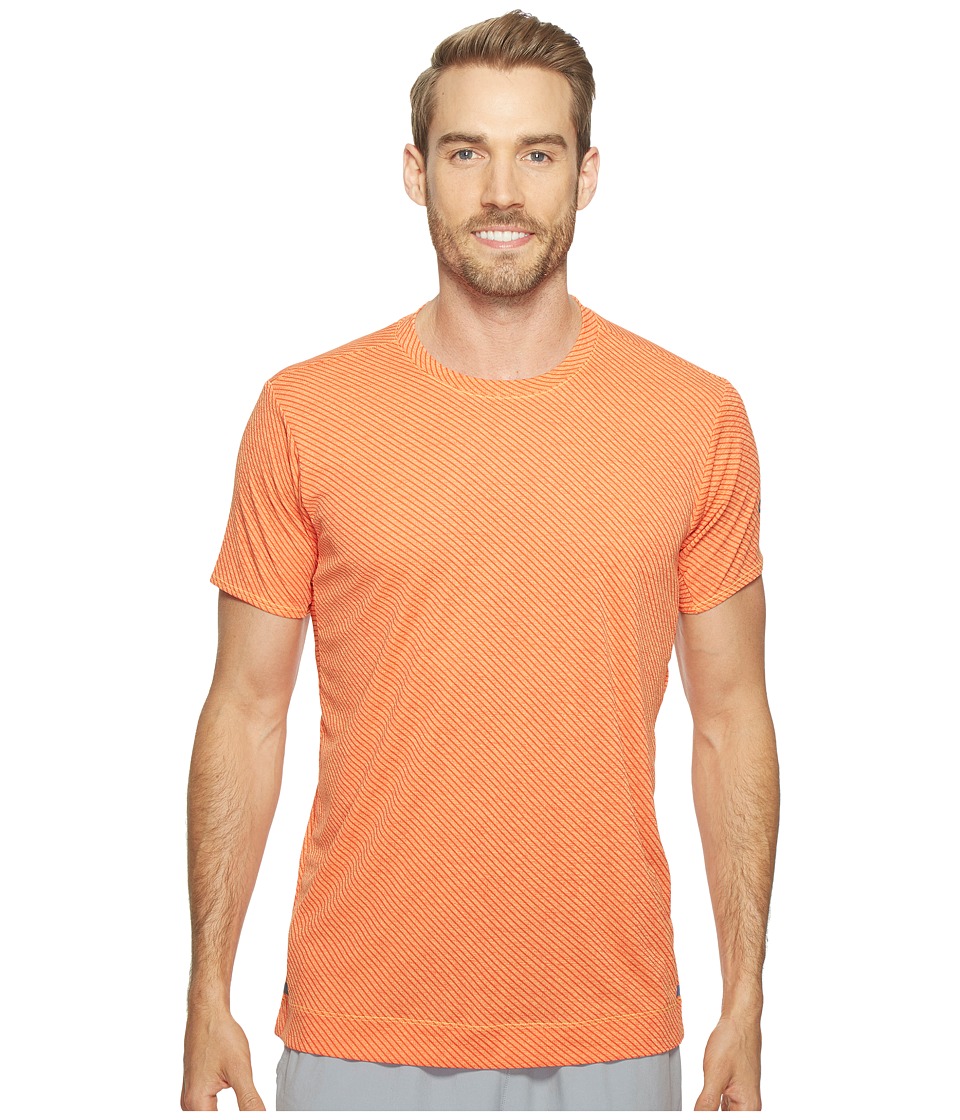 adidas Freelift Tee Climachill Speed Series Stripes (Chill Solar Gold/Energy) Men