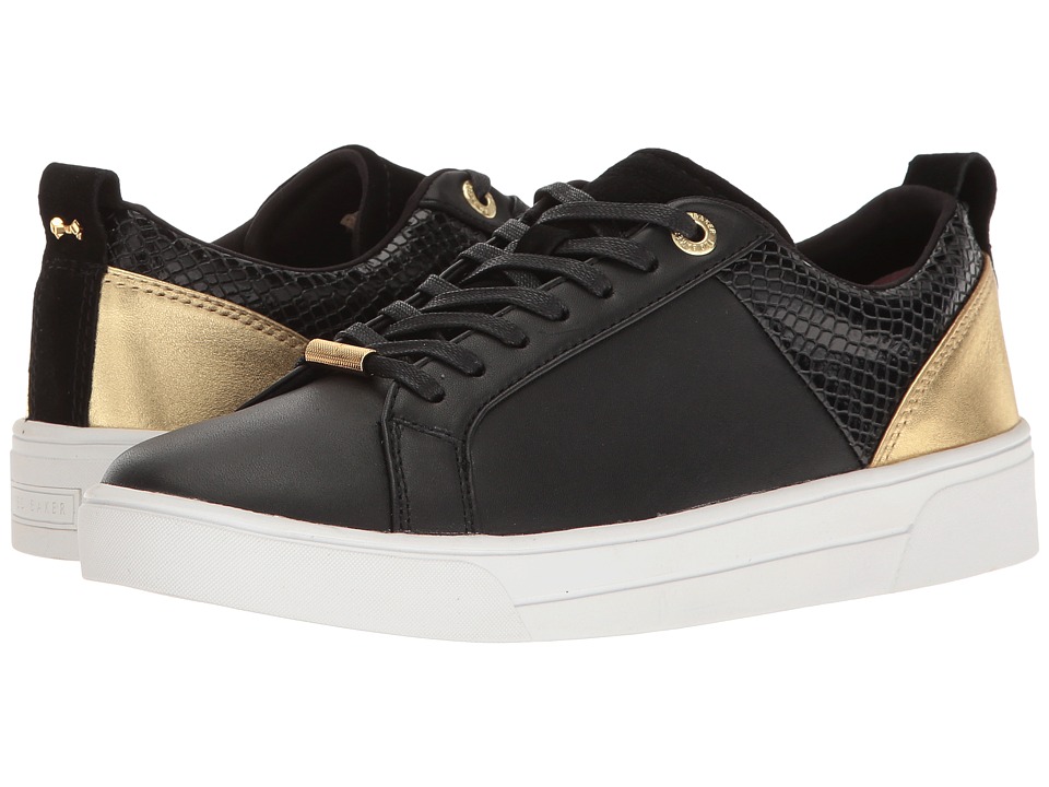 Ted Baker Kulei (Black/Rose Gold Leather/PU) Women