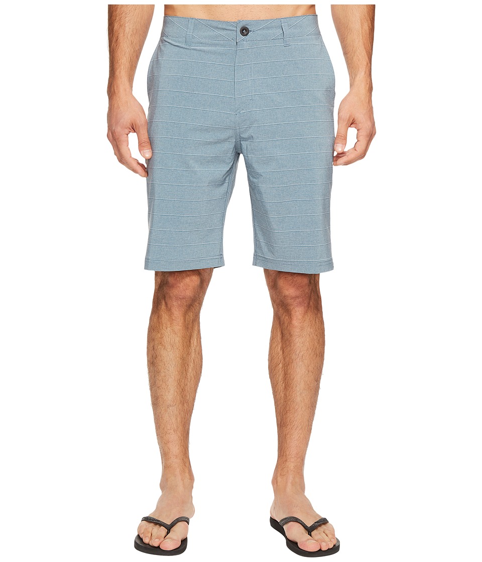 Quiksilver Lines 21 Hybrid Walkshorts (Indian Teal) Men