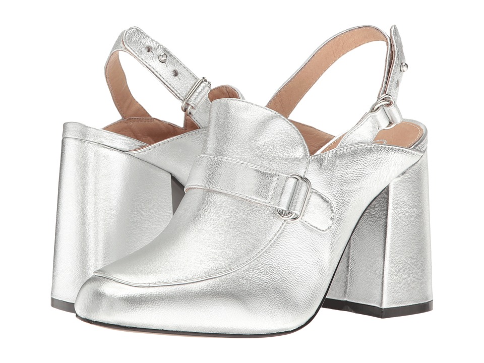 Shellys London Charity (Silver Leather) High Heels
