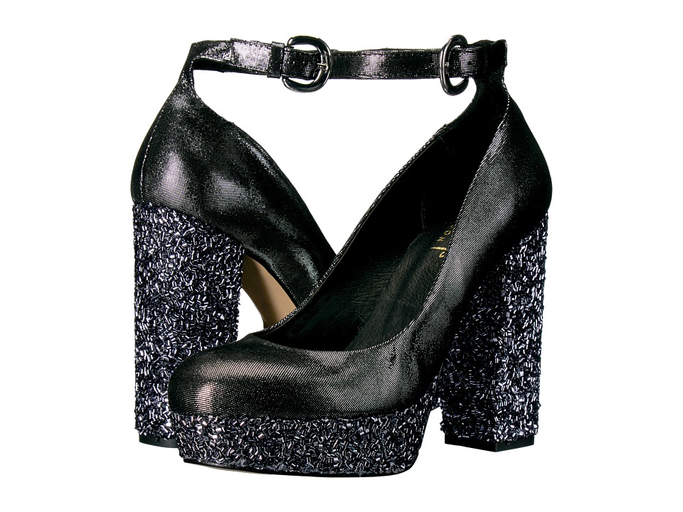 Shellys London Thrift (Graphite Fabric) High Heels