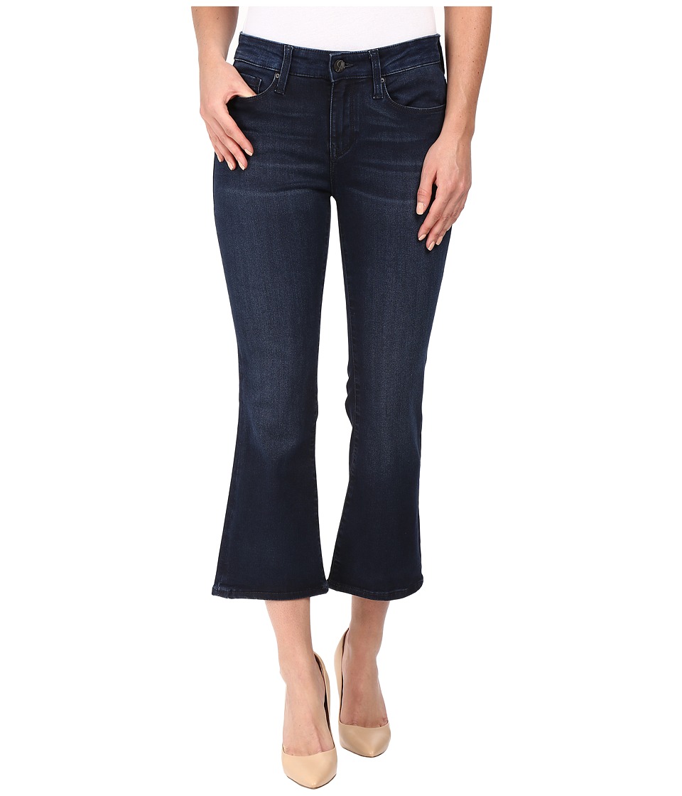 Mavi Jeans Annika Crop Flare in Ink Tribeca (Ink Tribeca) Women