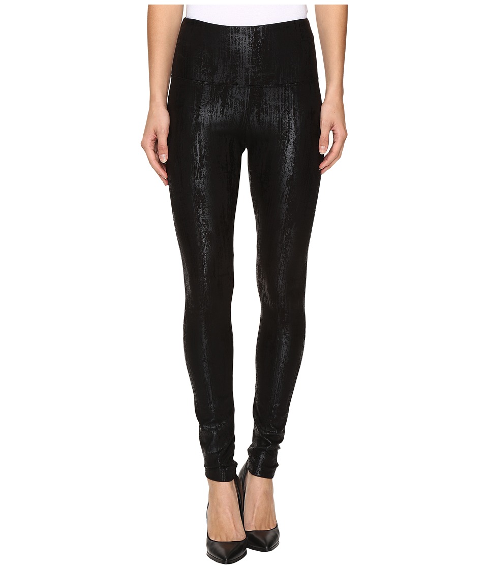 Lysse Center Seam Ponte Leggings (Liquid Black) Women