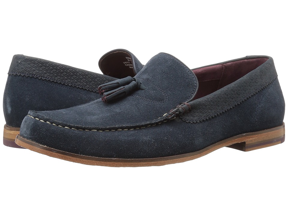 Ted Baker Dougge (Dark Blue Suede) Men