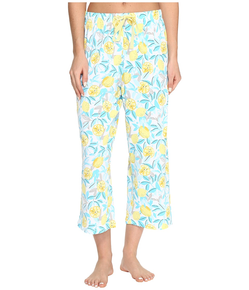 Jockey Printed Capri Pants (Lemon Orchard) Women