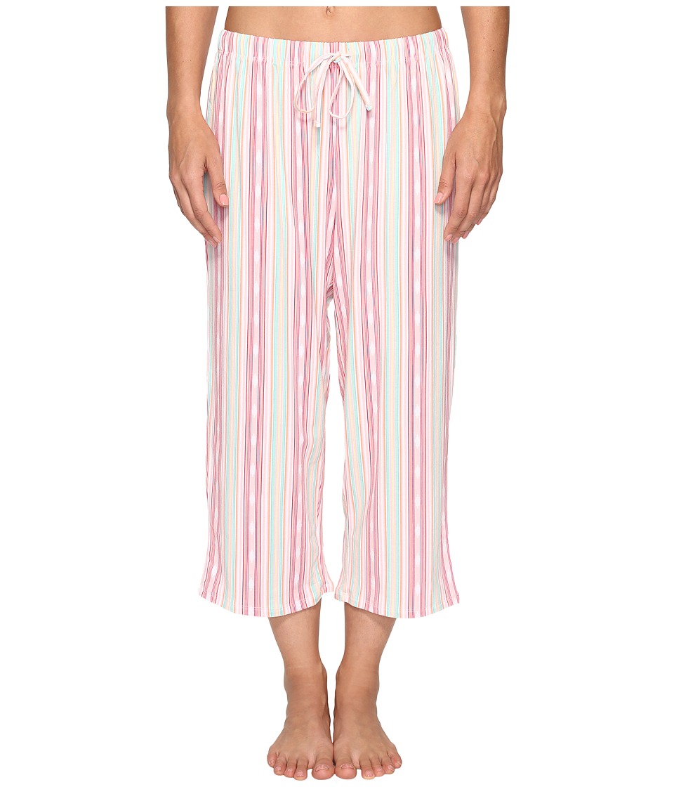 Jockey Printed Capri Pants (Native Stripe) Women