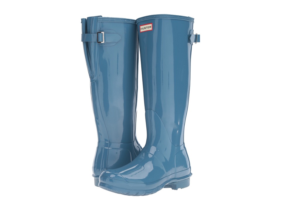 Hunter Original Back Adjustable Gloss (Pale Air Force) Women