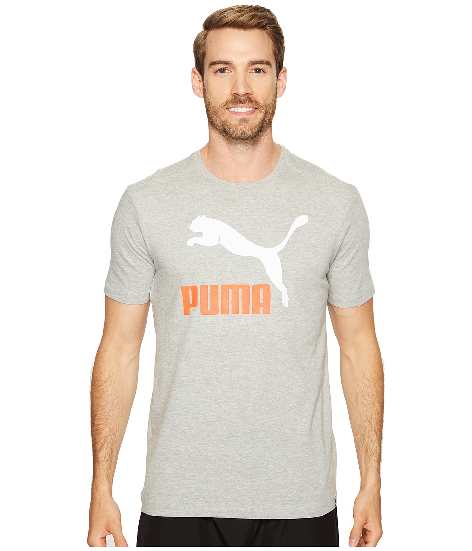 PUMA Archive Life Tee (Light Gray Heather 2) Men