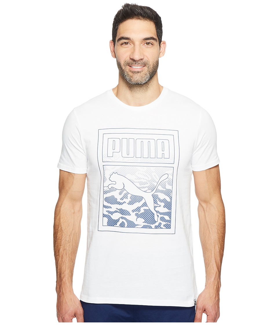 PUMA Archive Graphic Logo Tee (PUMA White) Men