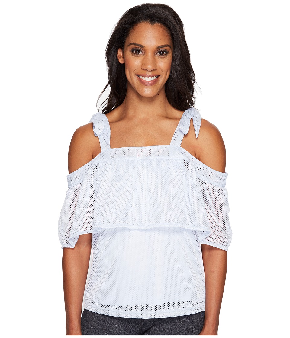 PUMA Xtreme Off the Shoulder Tee (Halogen Blue) Women