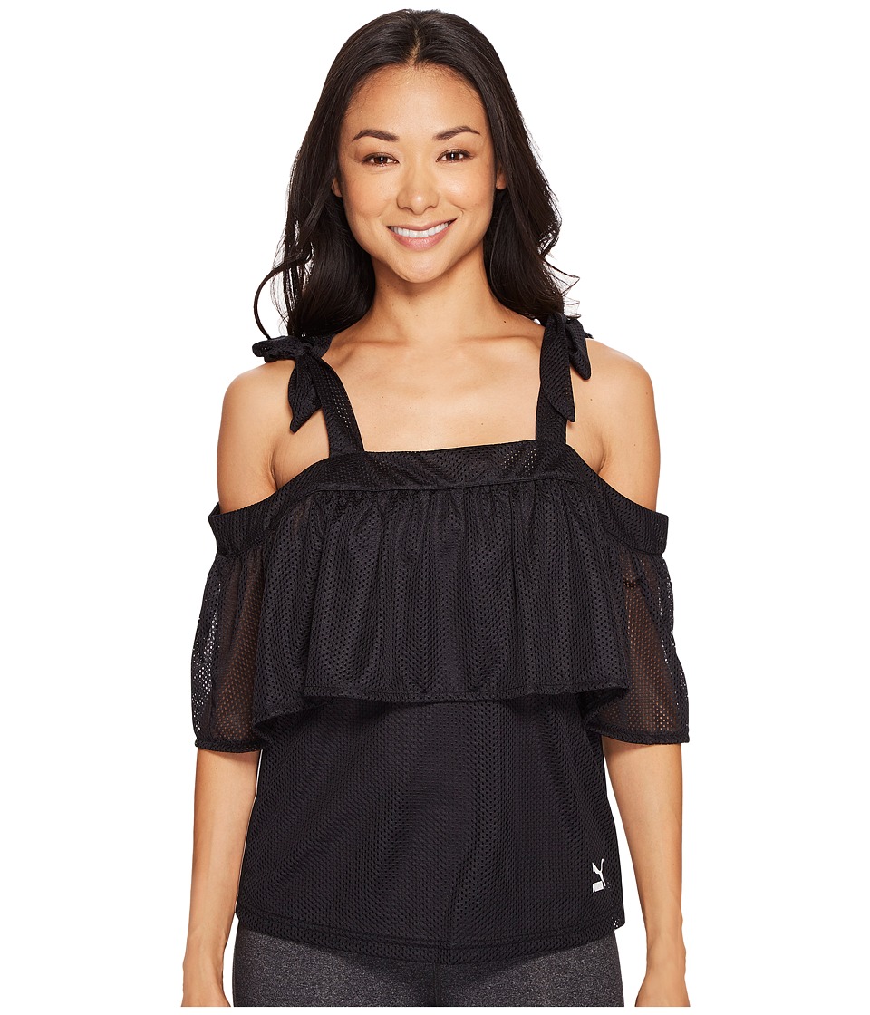 PUMA Xtreme Off the Shoulder Tee (PUMA Black) Women