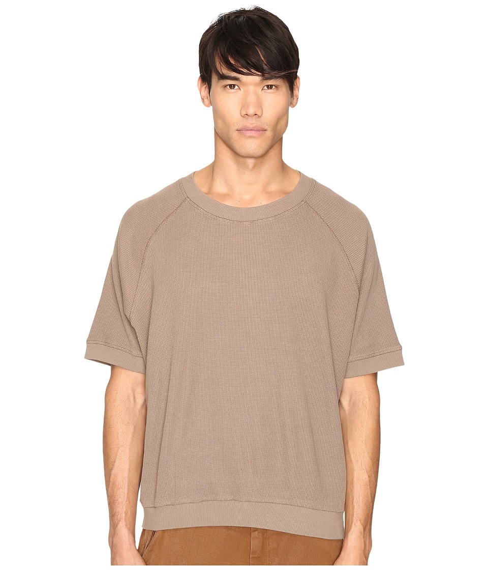 adidas Originals by Kanye West YEEZY SEASON 1 Long Sleeve Thermal Tee (Fossil) Men