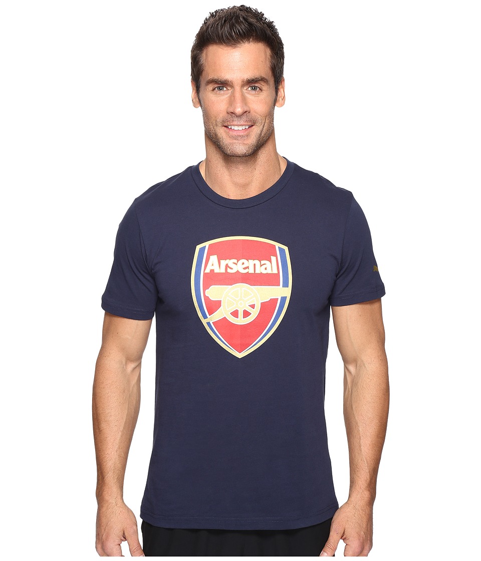 PUMA AFC Fan Tee Crest (Black Iris) Men