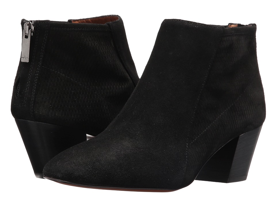 Aquatalia Farrow (Black Suede/Perf Suede) Women