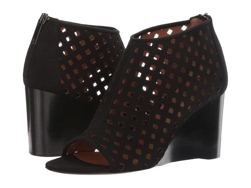 Aquatalia Nikita (Black Suede) Women